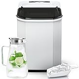 Eiswürfelbereiter | Eiswürfelmaschine | Ice Maker | 12 kg 24 h | 1,5 Liter Wassertank|...