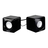 Unbekannt Anima AS1 - Computer-Lautsprecher (8W, Kanal 2.0 System, USB-Netzteil, 3,5 mm...