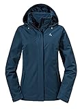 Schöffel Damen Jacket Gmund L, wind- und wasserdichte Regenjacke, atmungsaktive Outdoor...