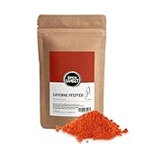 Spicy Welt Cayennepfeffer Gemahlen (100g) – Cayenne Pfeffer Pulver für Chili Con Carne,...