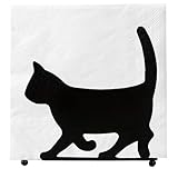 Gesichtstuchhalter | Badezimmer Papierhalter - Lustig Dekorativer Katzenspender Deko Für...