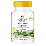 Aloe Vera Kapseln - vegan & hochdosiert - Aloe Vera Extrakt 200:1 - entspricht 4000mg Aloe...