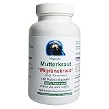 Mutterkraut'Migränekraut' 180 Pulver Kapseln Natur Pur NICHT hochdosiert KEIN Extrakt...