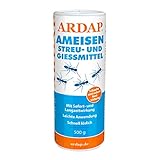 ARDAP Ameisen Streu- & Gießmittel 500g - Ameisengift draußen - Ameisen bekämpfen Garten...