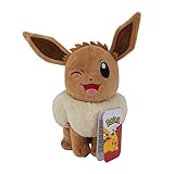 Pokémon PKW3079-20 cm Plüsch - Evoli, offizielles Plüsch