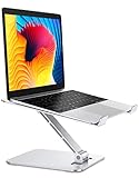 Glangeh Laptop Ständer Aluminium, Höhenverstellbar Laptop Stand aus Ergonomischer,...