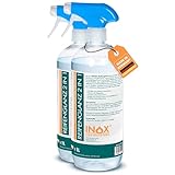 INOX® Reifenglanz - 2x1L Auto Kunststoffpflege & Gummipflege für Außen - Schwarz -...