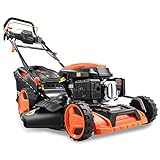 FUXTEC 4in1 Benzin Rasenmäher FX-RM5196eSPRO mit E-Start - 6PS/4,4kW | 51cm Schnittbreite...