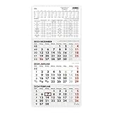 Trötsch Dreimonatskalender Drei-Monatskalender 2024: mit Datumschieber