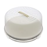 BranQ - Home essential Joy runder Kuchenbehälter mit hoher Abdeckung und mit praktischem...