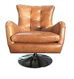 KAWOLA Sessel Relexa Ledersessel Cognac Chefsessel Leder Vintage Sessel Einsitzer...