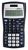 Texas Instruments TI-30 XIIS Schulrechner (zweizeilig, Solar- und Batteriebetrieb)...