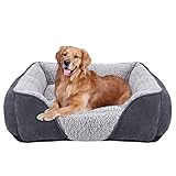 JOEJOY Hundebett Mittelgroße Grosse Hunde Hundekorb Waschbar - Flauschig Hundebett,...