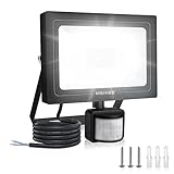 MEIKEE 35W LED Strahler mit Bewegungsmelder 3000LM 6500K Kaltweiß LED Fluter IP66...
