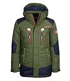 Trollkids Kinder gefütterter wasserdichter Winter-Parka, Ski- und Schneejacke Narvik,...