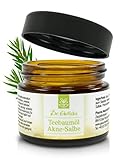 Dr. Ehrlichs Gesundkatalog Akne Salbe mit Teebaumöl - naturreine Anti-Pickel-Creme -...