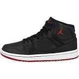 Nike Herren Jordan Access Basketballschuhe, Mehrfarbig (Black/Gym Red-White 001), 46 EU