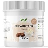 NaturaForte Sheabutter unraffiniert & kaltgepresst 250g – Naturreine Kosmetik...