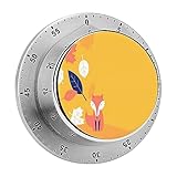 Küchentimer Eieruhr Mit Timer-Funktion, Küchenwecker Aus Edelstahl Animal-Cute