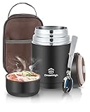 Dreamhigh® Thermobehälter für Essen 800 ml, Edelstahl Warmhaltebehälter Speisegefäß...