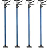 TecTake Deckenstütze Montagestütze mit je 30 kg Tragkraft mit Blitzspanner 115 bis max....