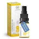 CODE VITAL® Vitamin D3+K2 IMMUN Spray 10ml I natürliches Vitamin D3 & Vitamin K2 Spray...