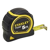 Stanley Bandmass Tylon, 5 m, Tylon-Polymer Schutzschicht, verschiebbarer Endhaken,...