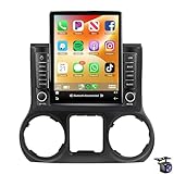 LiteGauge Autoradio für Jeep Wrangler mit Wireless Carplay & Android Auto Android 14 IPS...