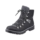 Rieker Damen Y1030 Mode-Stiefel, schwarz, 39 EU