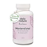 dailynature Mariendistelextrakt mit 80% Silymarin + Artischocke & Löwenzahn | 120 Kapseln...