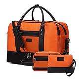 Enoshi Wochenend-Übernachtungstasche, Damen Canvas Fitness Tasche, Gepäcktasche...