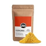 Spicy Welt Kurkuma Gemahlen (1kg) – Fein Gemahlenes Kurkumapulver in Premium-Qualität...