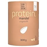 Naduria Bio Proteinpulver Mandel Ungesüßt, 4 x 300g