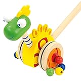 Bino world of toys Schiebelaufrad Dinosaurier Holzspielzeug Schiebe-Laufrad im Dino-Design...