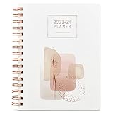 A5 Planer 2023 2024 von Smart Panda – Terminplaner Roségold, Wochenplaner A5 –...