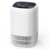 GOAMGE Luftreiniger mit H13 HEPA 3-Stufen-Filter, Luftreiniger für Schlafzimmer, ab 5W,...