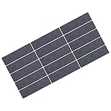 BROLEO 15 Stück Treppenstufen, Trittmatte, Treppenmatte, Bodenmatte, Teppich mit...