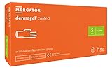 MERCATOR MEDICAL DERMAGEL COATED Latexhandschuhe, Größe S - 100 Stück,...