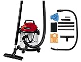 Einhell TC-VC 1812 S Nass-Trockensauger (1.250 W Leistung, 36mm Schlauchsystem, 12 l...