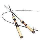 FIONEL Tragbare Angelrute Bait Finesse System Spinning Casting Angelrute Kohlefaser 2...
