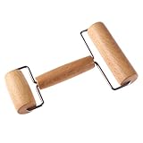 Healifty Teigroller Nudelholz Rollstab aus Holz für Bäcker Fondant Kuchen Pie Pizza...