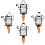 Scheurich Wasserspender Nelly | 4X Grau | 110 ml Füllmenge | Bewässerungskugel klein mit...