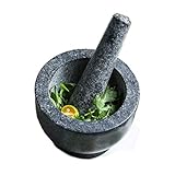 Mörser- und Stößel-Set Handschleifer Marmor Grinder Küche Mörser und Stössel Set...