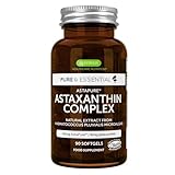 Fortschrittlicher Astaxanthin Komplex, das stärkste Antioxidans der Natur, 4mg...