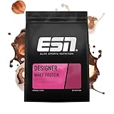 ESN Designer Whey Proteinpulver, Milky Hazelnut, 2 kg, bis zu 23 g Protein pro Portion,...