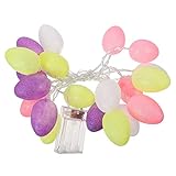 BUGUUYO 1 Satz Ei Lichterkette im Freien LED-Lichtleiste Hühnerei Lampe Frühlingslichter...