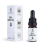 Elbgras® Bio CBD-Öl 5% - Deutsches Bio-Produkt - Vollspektrum Hanf-Tropfen