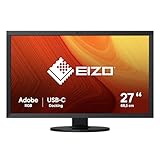 EIZO ColorEdge CS2731 68,5 cm (27 Zoll) Grafik Monitor (DVI-D, HDMI, USB 3.1 Hub, Typ C,...