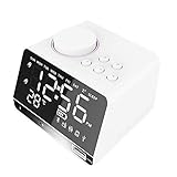 BAIYUN Drahtloser Bluetooth Lautsprecher Multifunktion Schreibtisch LED Digitaler Uhr...