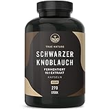 Schwarzer Knoblauch Extrakt (15:1) - 270 Kapseln (750mg) - 14,89% Polyphenole - enthält...